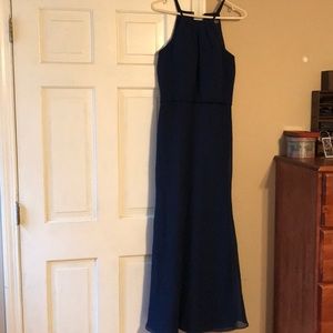 Navy blue dress